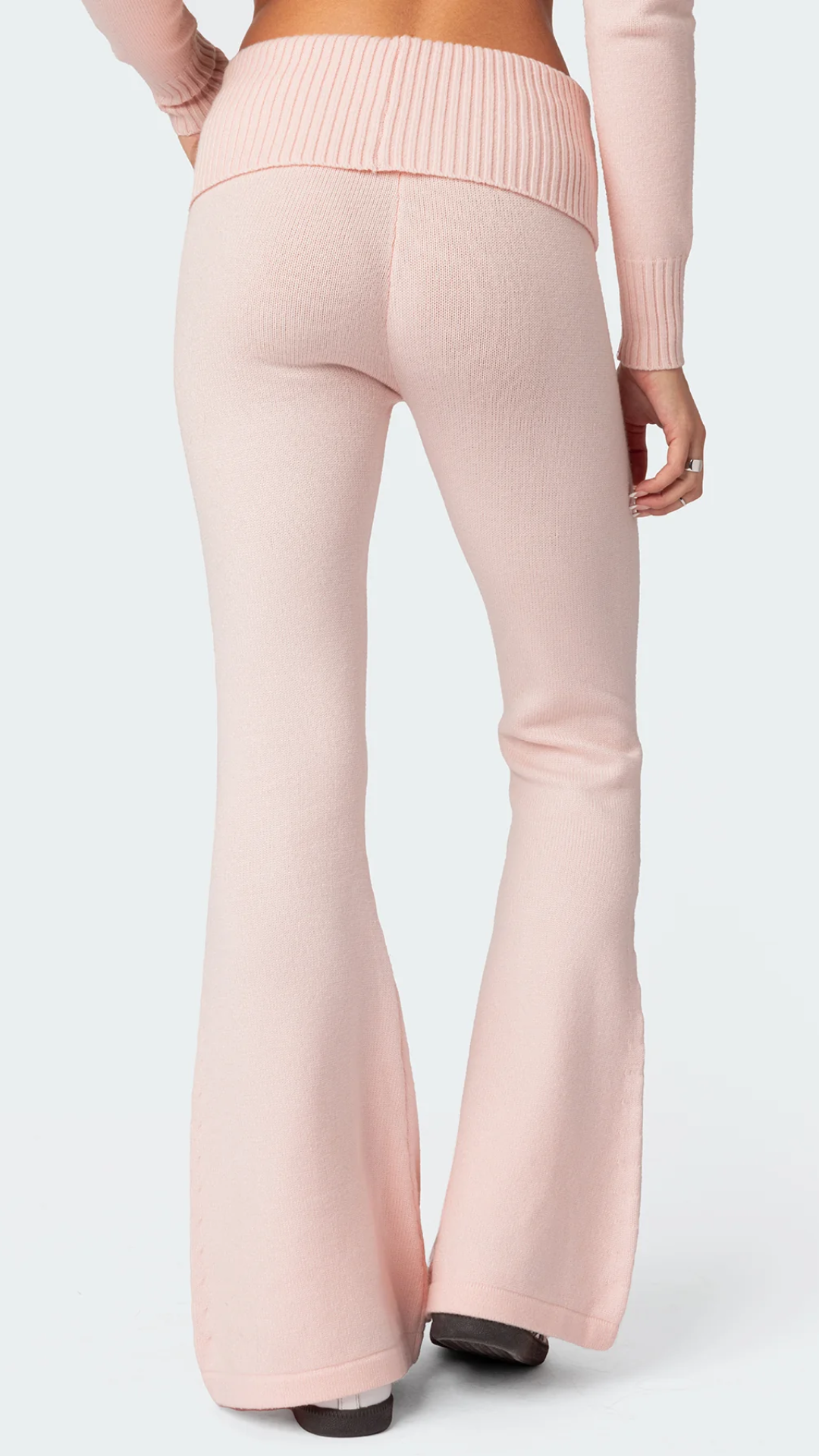 Slim Knit Flares + Free Top