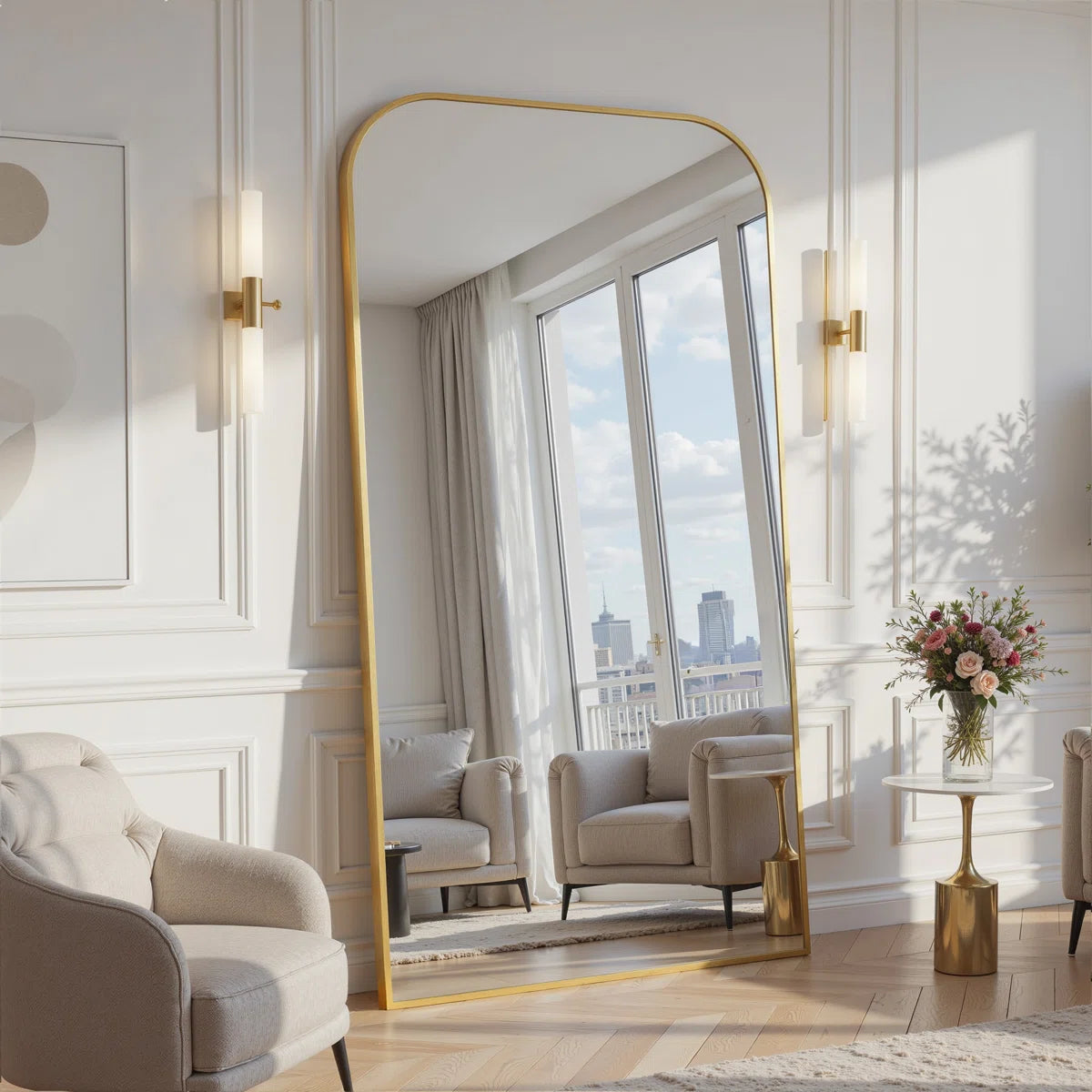 Wide Arch Mirror