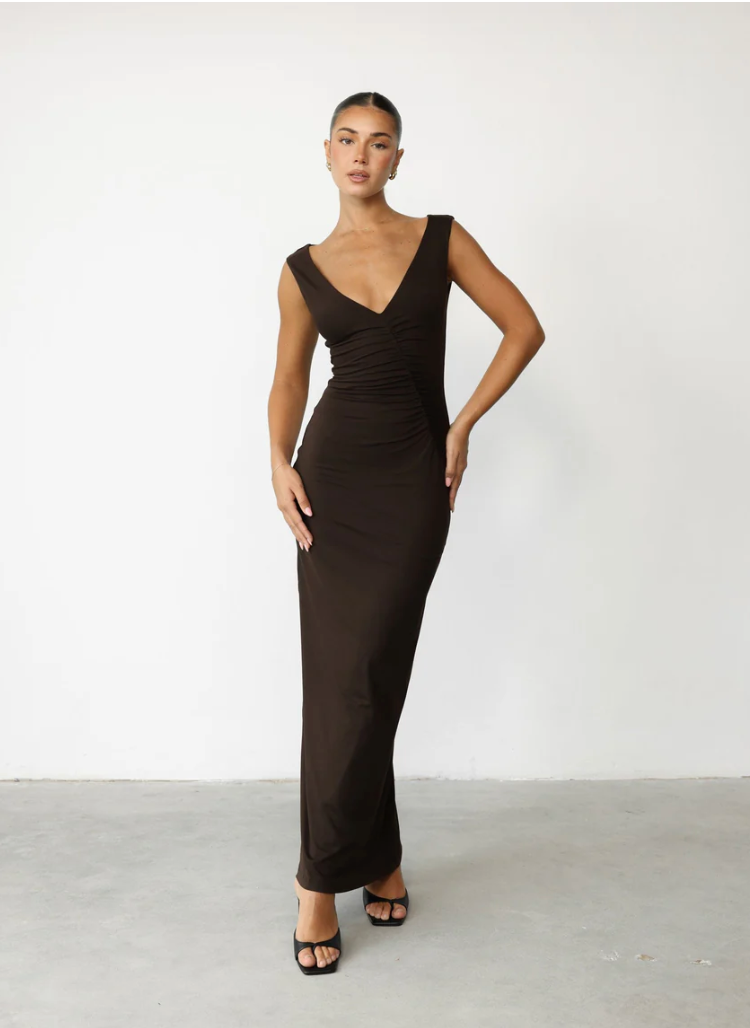 Chocolate Maxi Dress