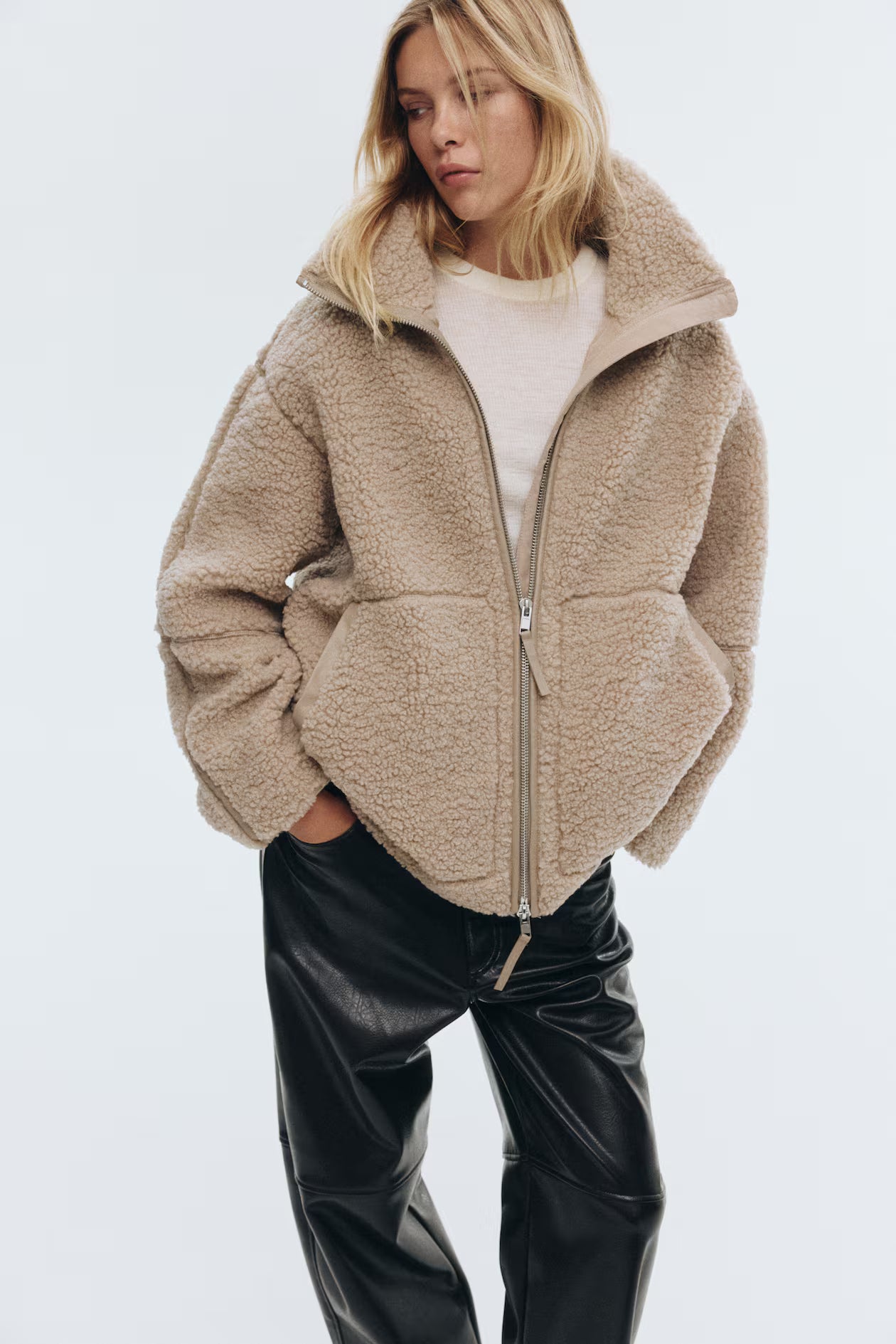 Fleece Teddy Jacket